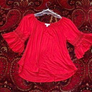 Red agaci top women